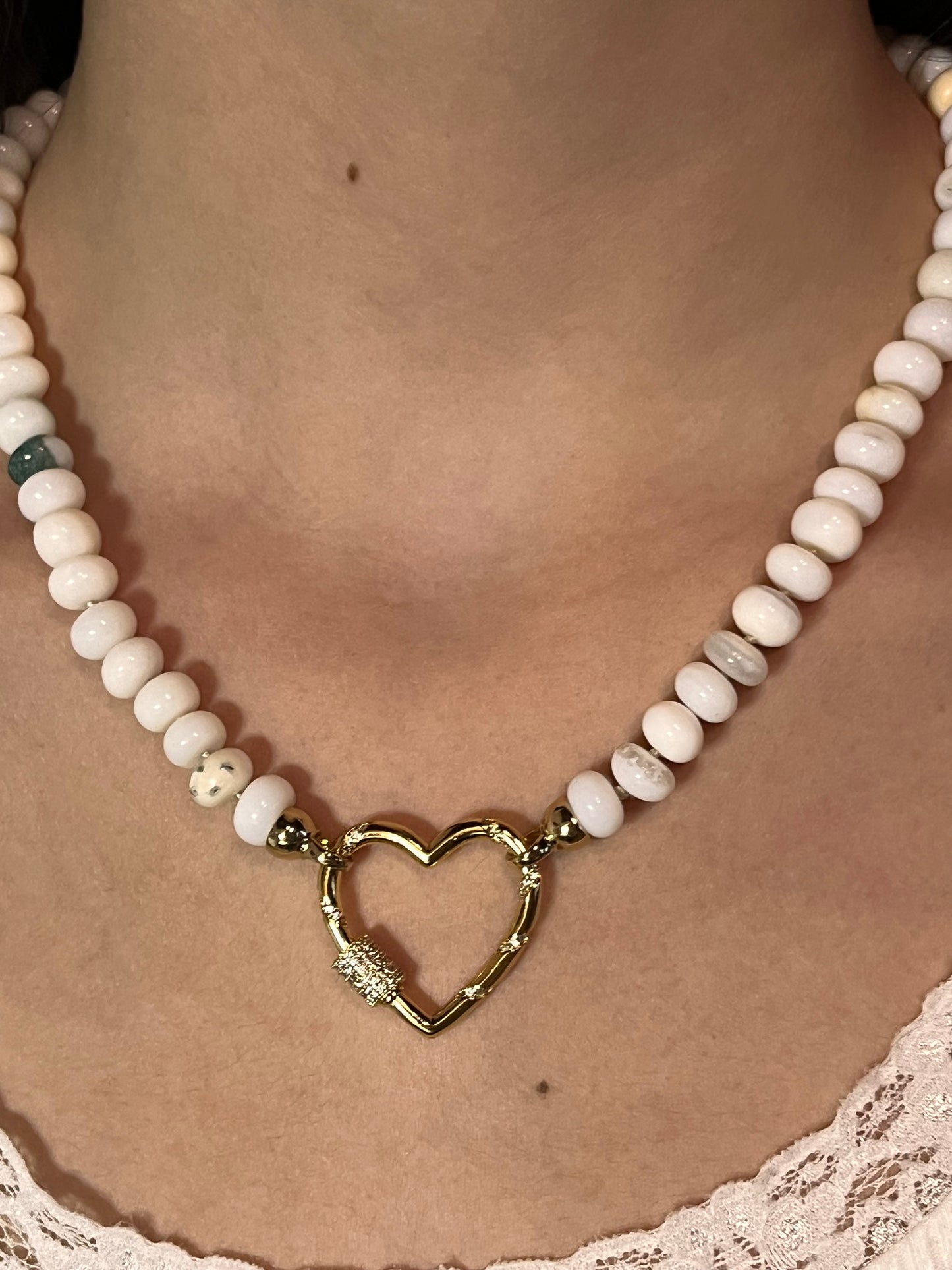 Opal hand knotted