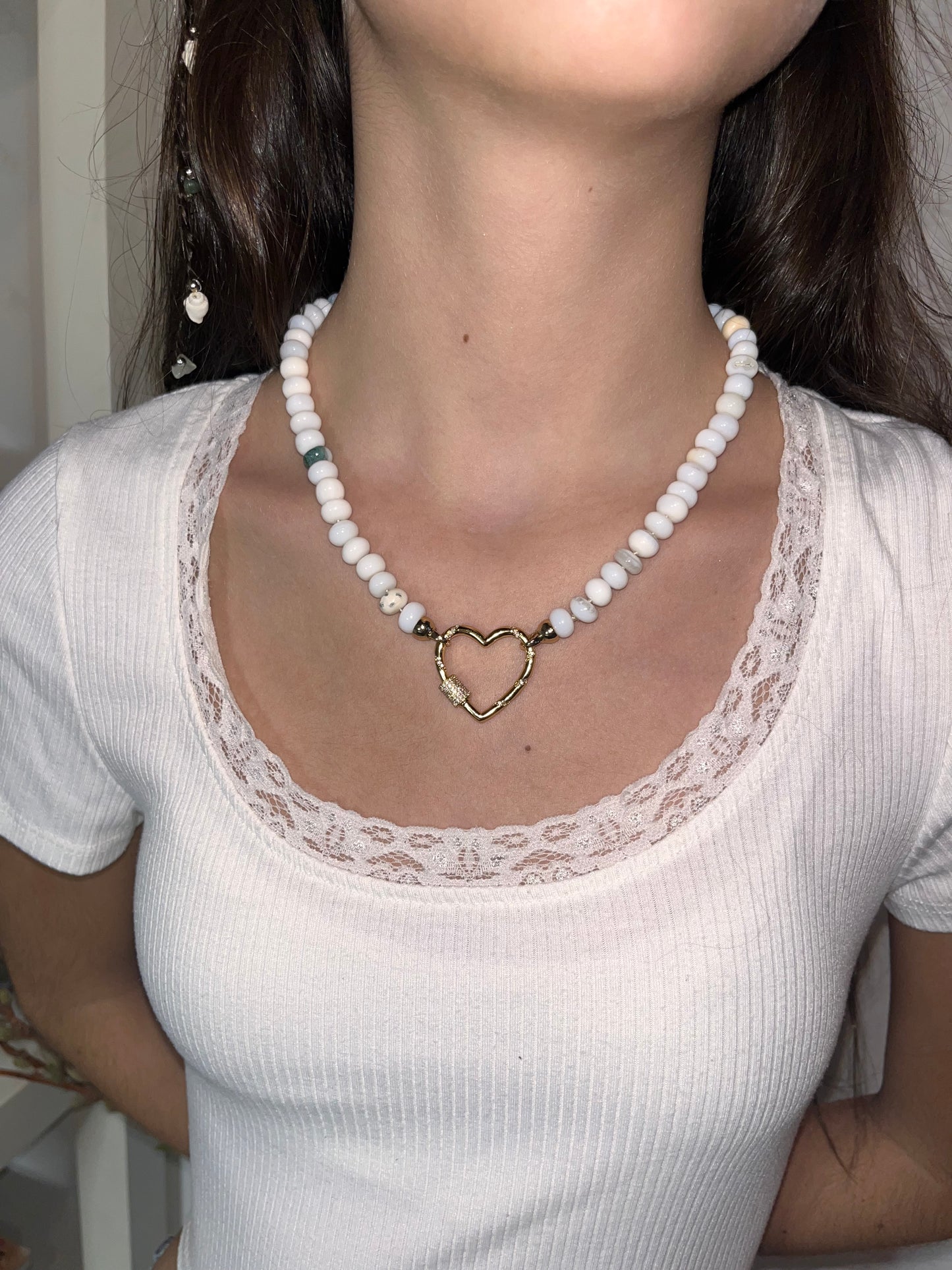 Opal hand knotted