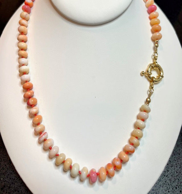 Fire Orange-pink Opal