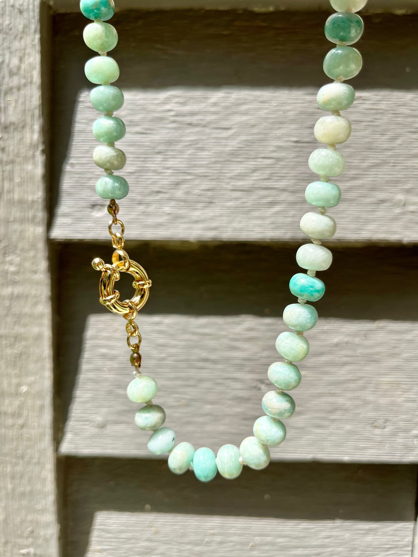 Amazonite necklace