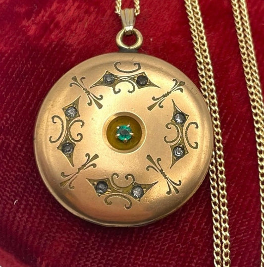 Emerald Locket