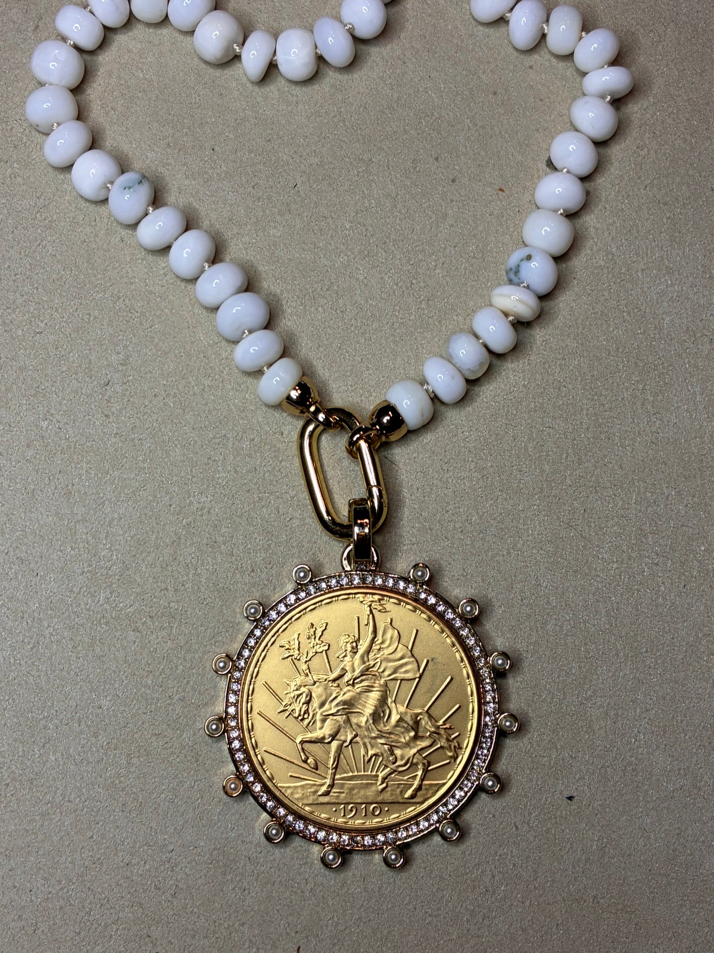 Mexican Peso Necklace